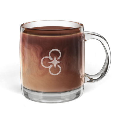 The Engraved Core Glass Coffee Mug