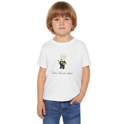 Santa's Favorite Baker Toddler Tee