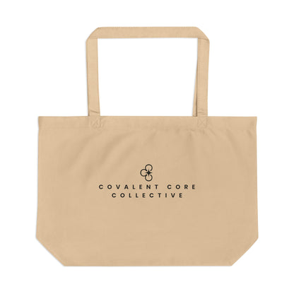Covalent Core Collective Large Eco Tote – Reusable Canvas Market Bag