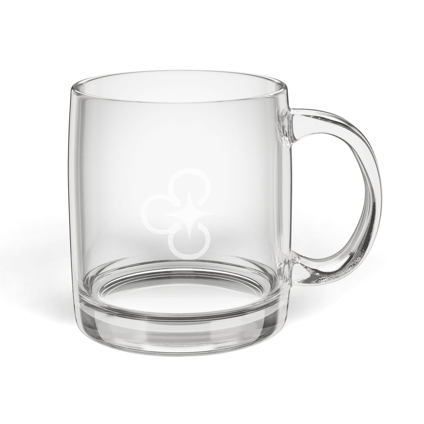The Engraved Core Glass Coffee Mug