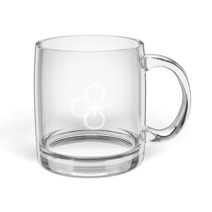 The Engraved Core Glass Coffee Mug
