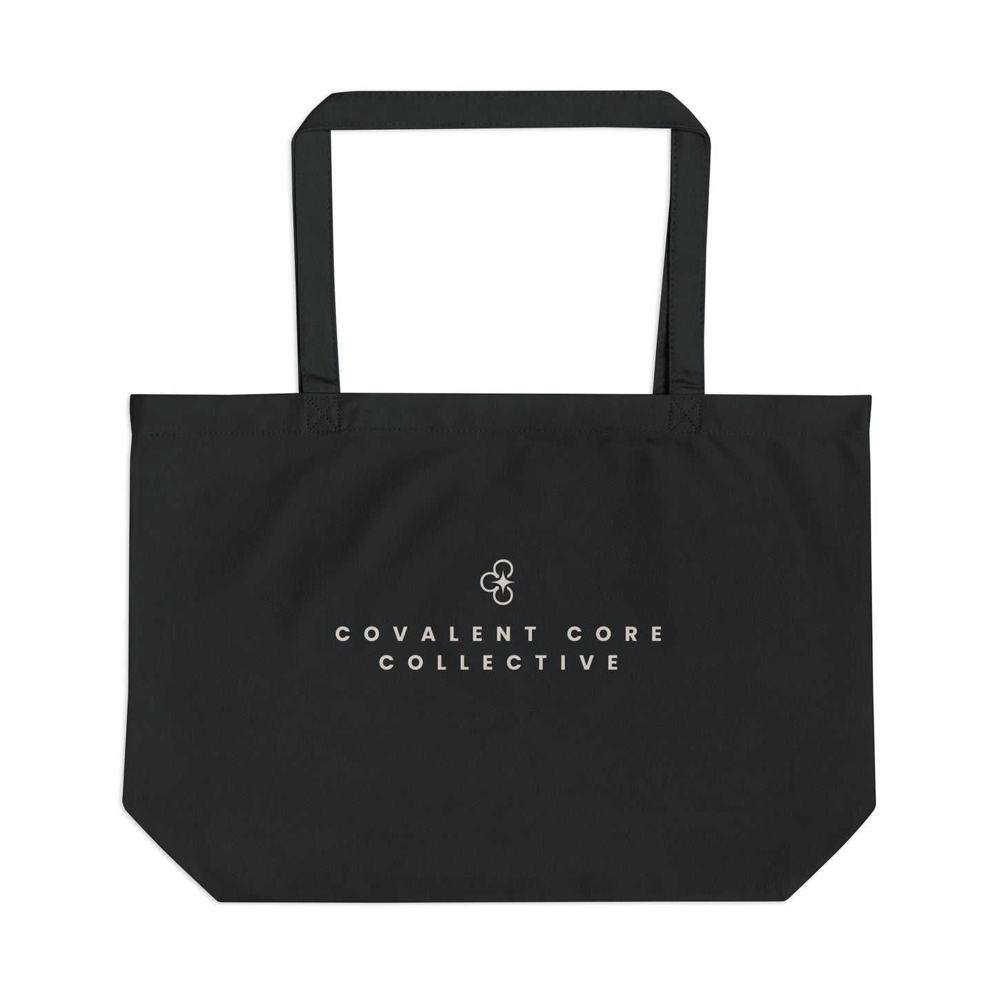 Covalent Core Collective Large Eco Tote – Reusable Canvas Market Bag