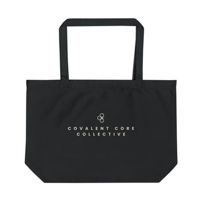 Covalent Core Collective Large Eco Tote – Reusable Canvas Market Bag