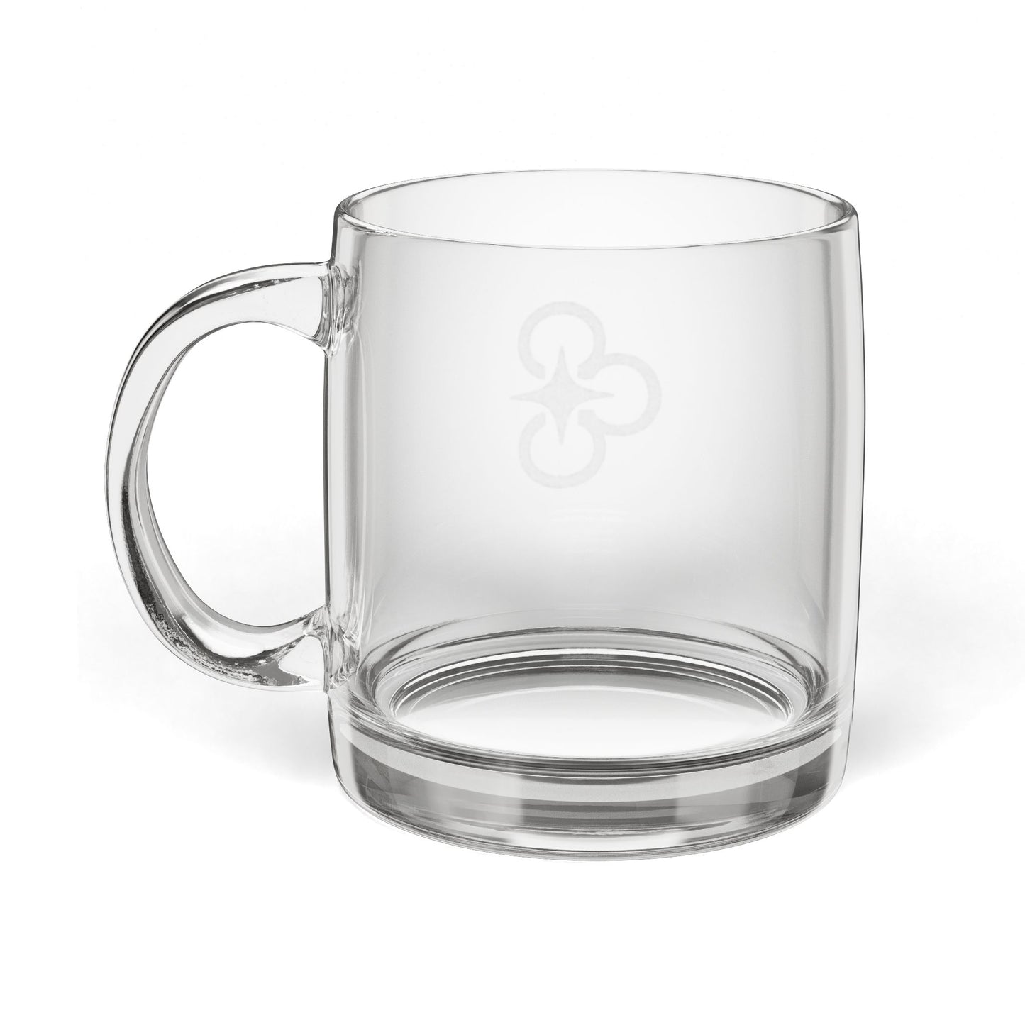 The Engraved Core Glass Coffee Mug