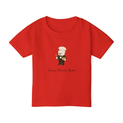 Santa's Favorite Baker Toddler Tee