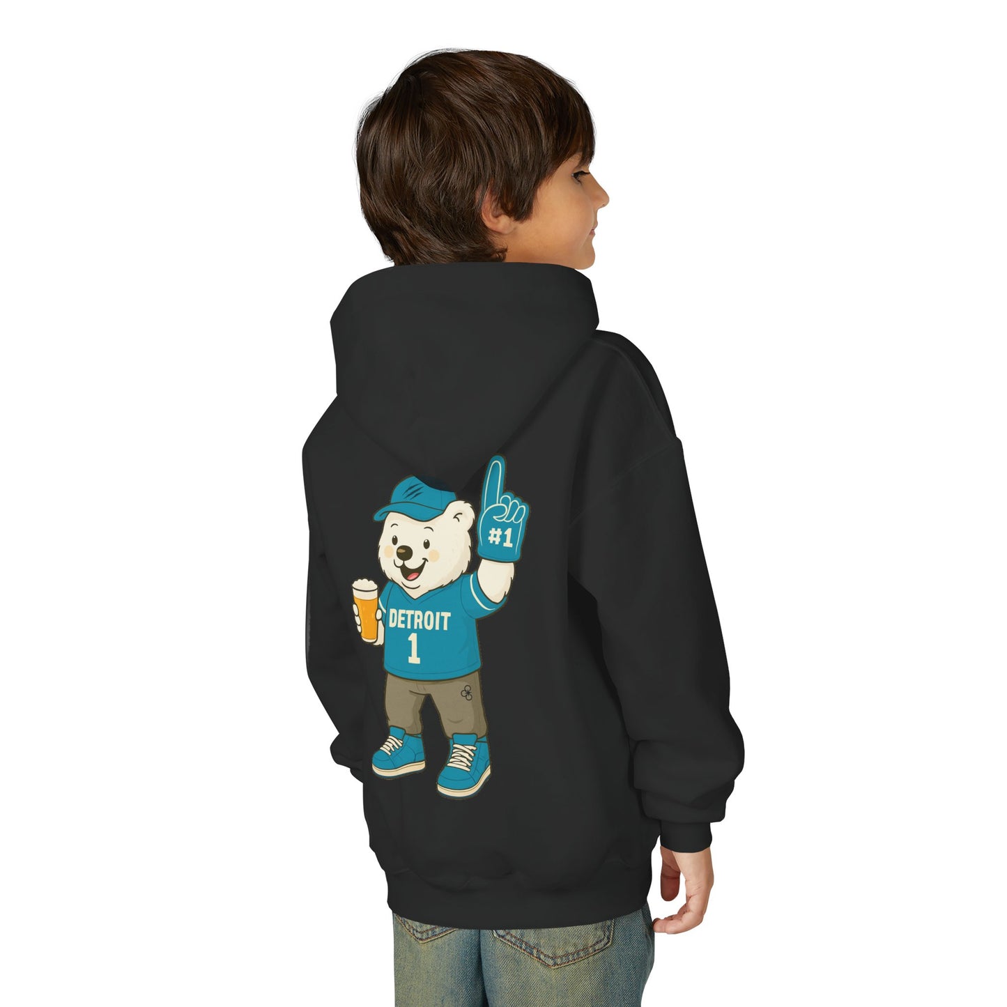 The Youth Detroit CCC Bear Hoodie