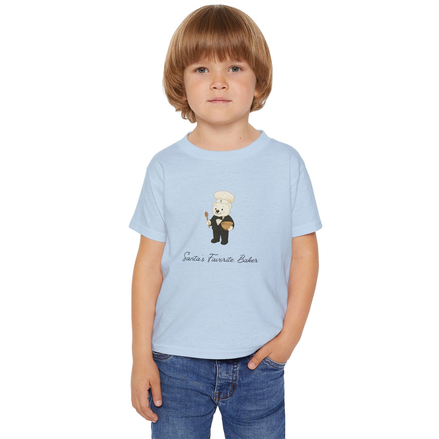 Santa's Favorite Baker Toddler Tee