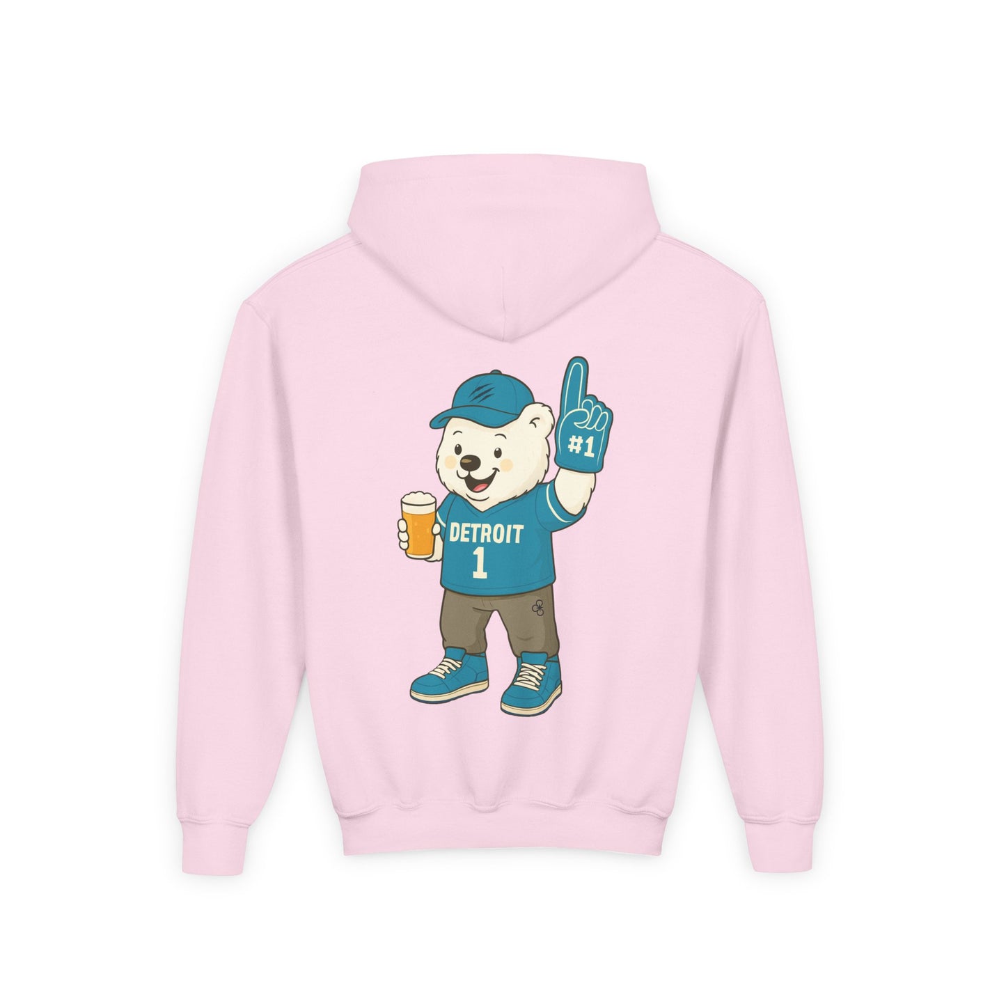 The Youth Detroit CCC Bear Hoodie
