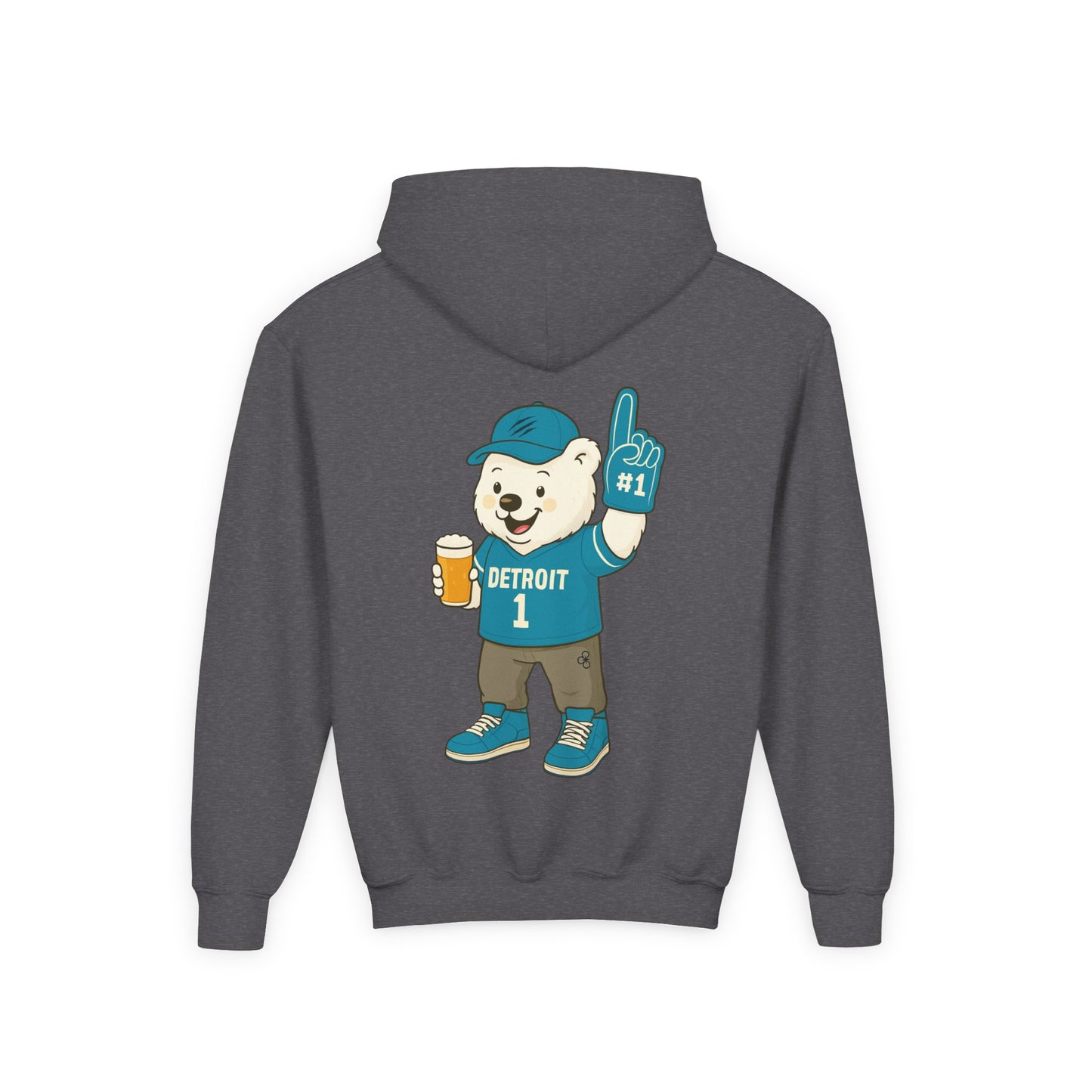 The Youth Detroit CCC Bear Hoodie