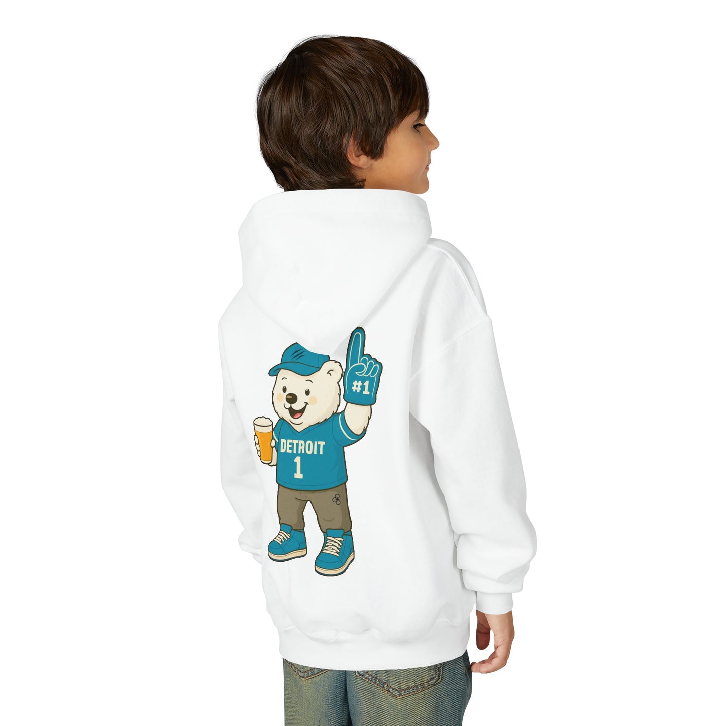 The Youth Detroit CCC Bear Hoodie